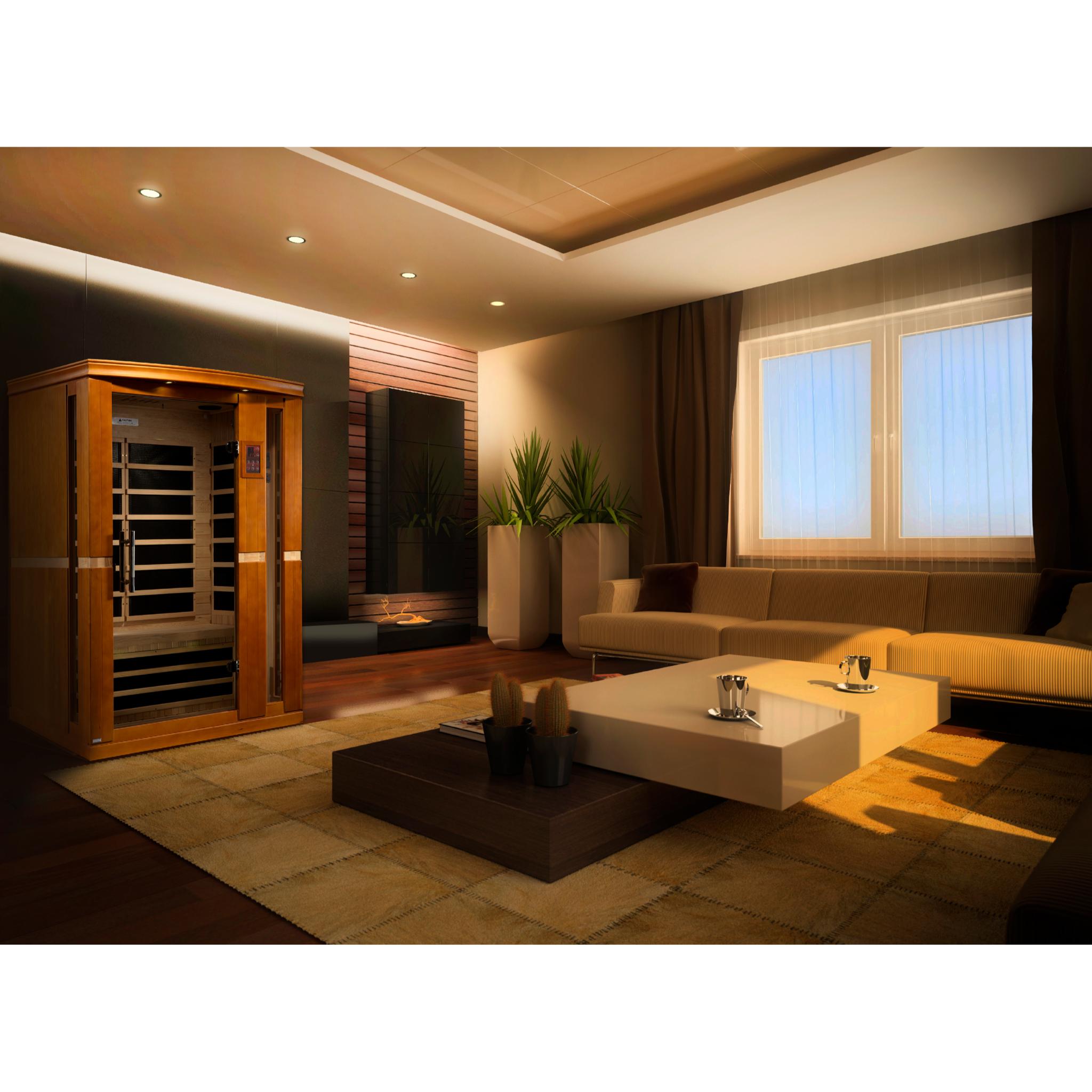 Dynamic Vittoria 2-person Low EMF FAR Infrared Sauna