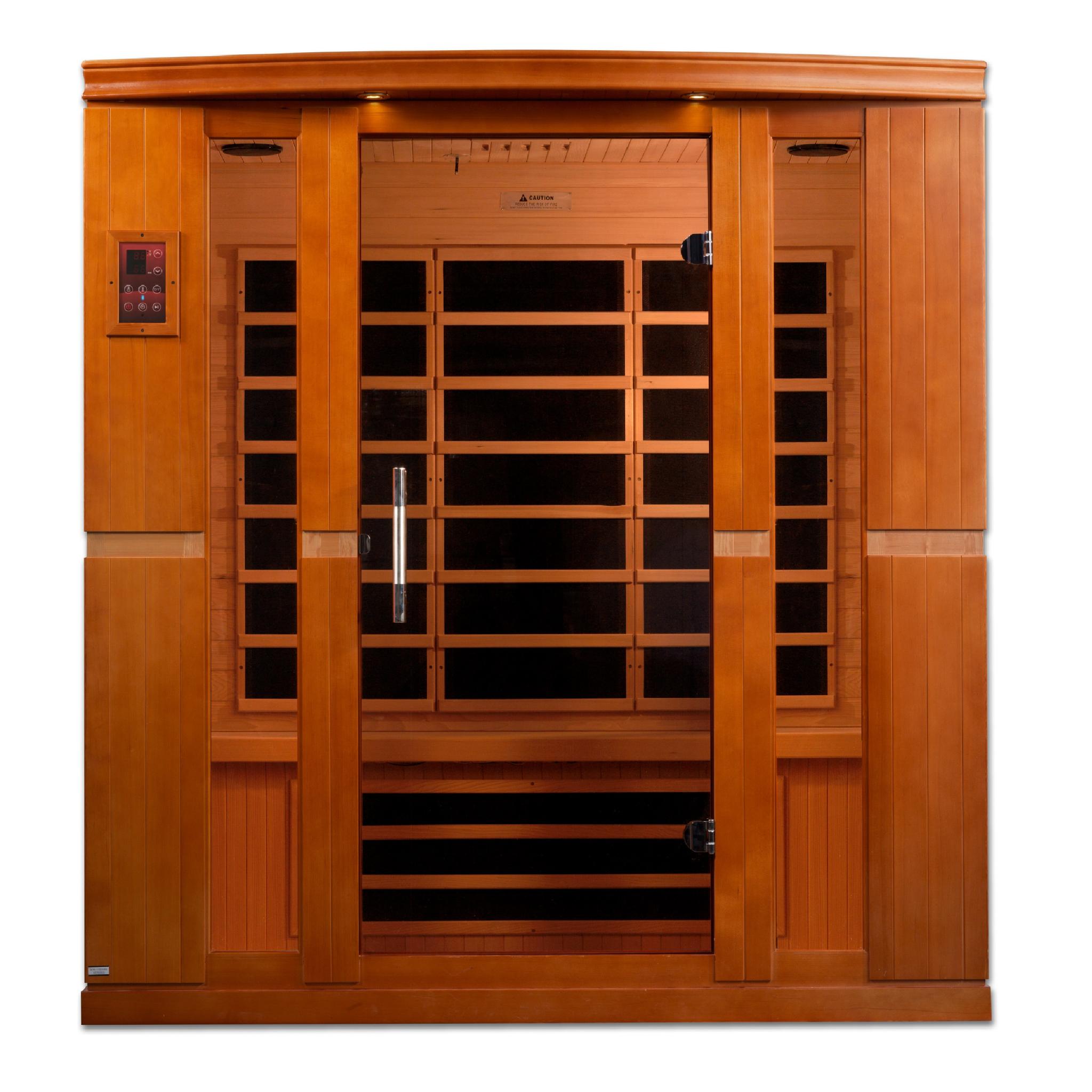 Dynamic Bergamo 4-person Low EMF FAR Infrared Sauna