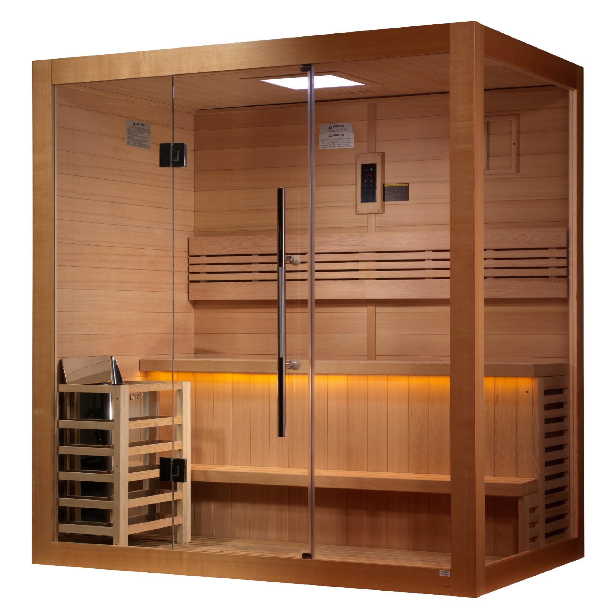 Golden Designs Forssa Edition 3 Person Traditional Sauna