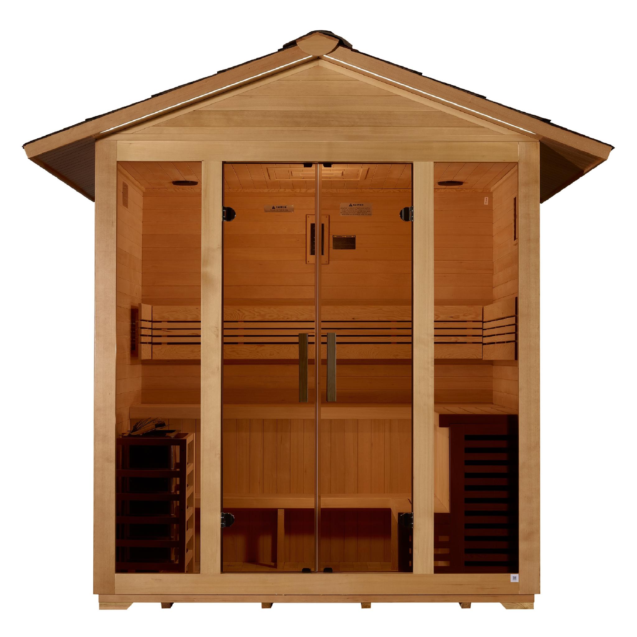 Golden Designs Vorarlberg 5 Person Traditional Sauna
