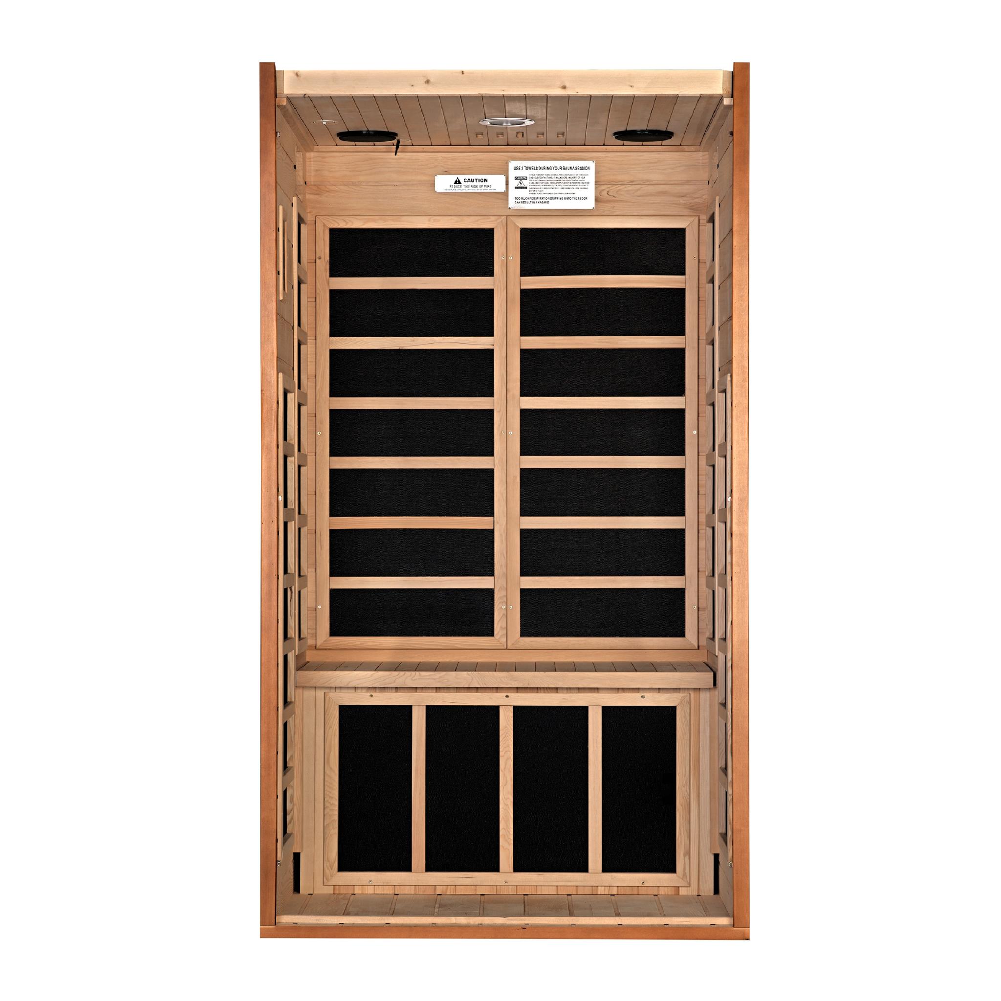 Dynamic Avila Elite 1-2-person Ultra Low EMF FAR Infrared Sauna