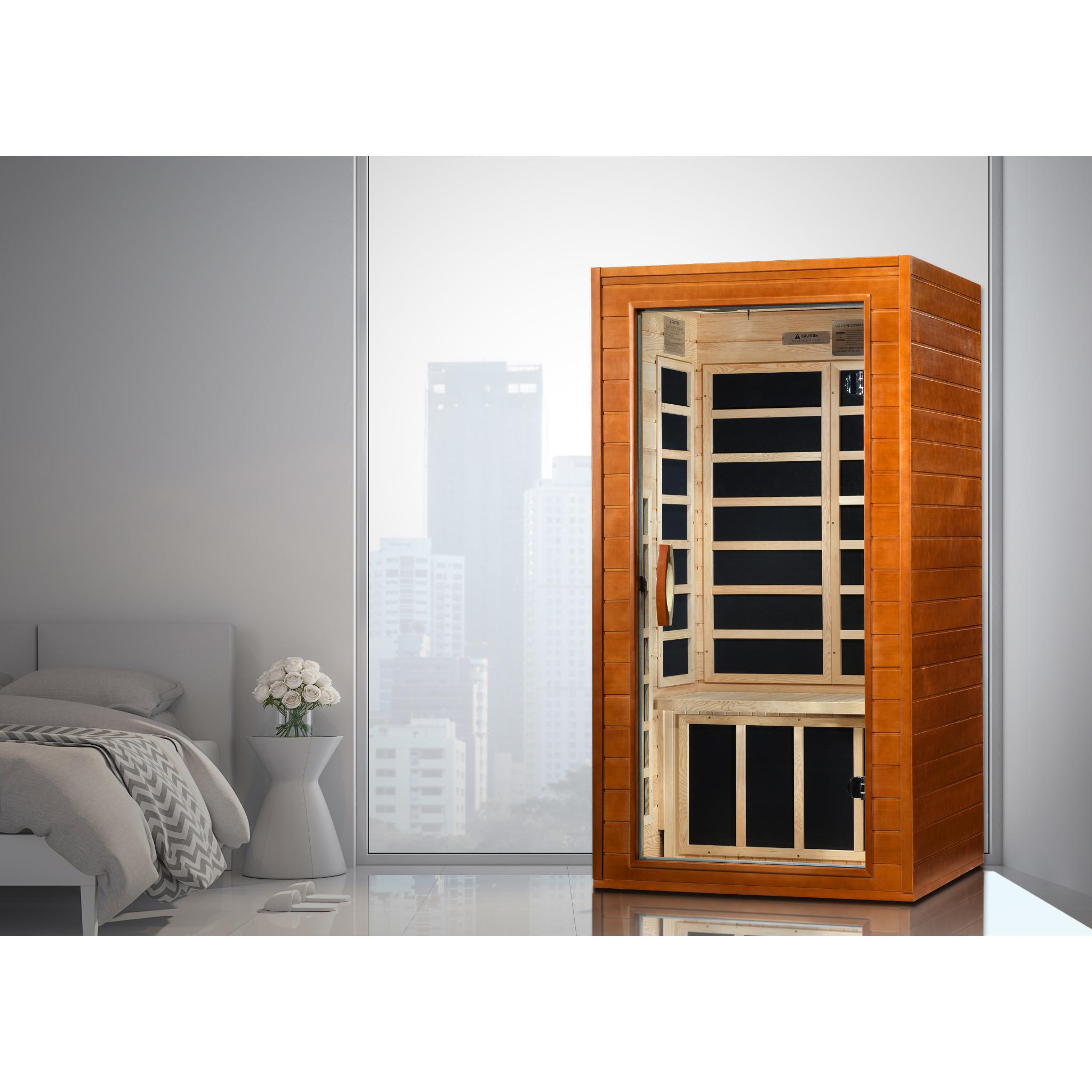 Dynamic Avila 1-2-person Low EMF FAR Infrared Sauna