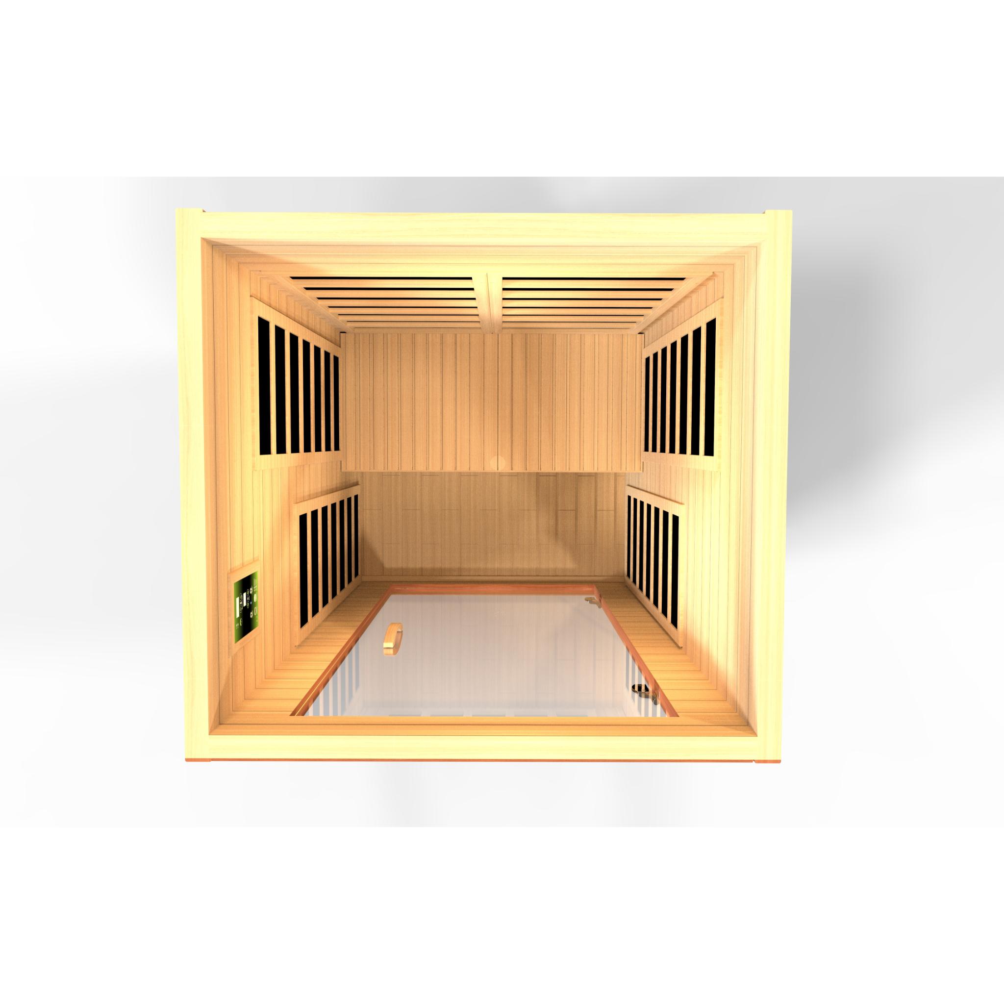 Dynamic Avila 1-2-person Low EMF FAR Infrared Sauna