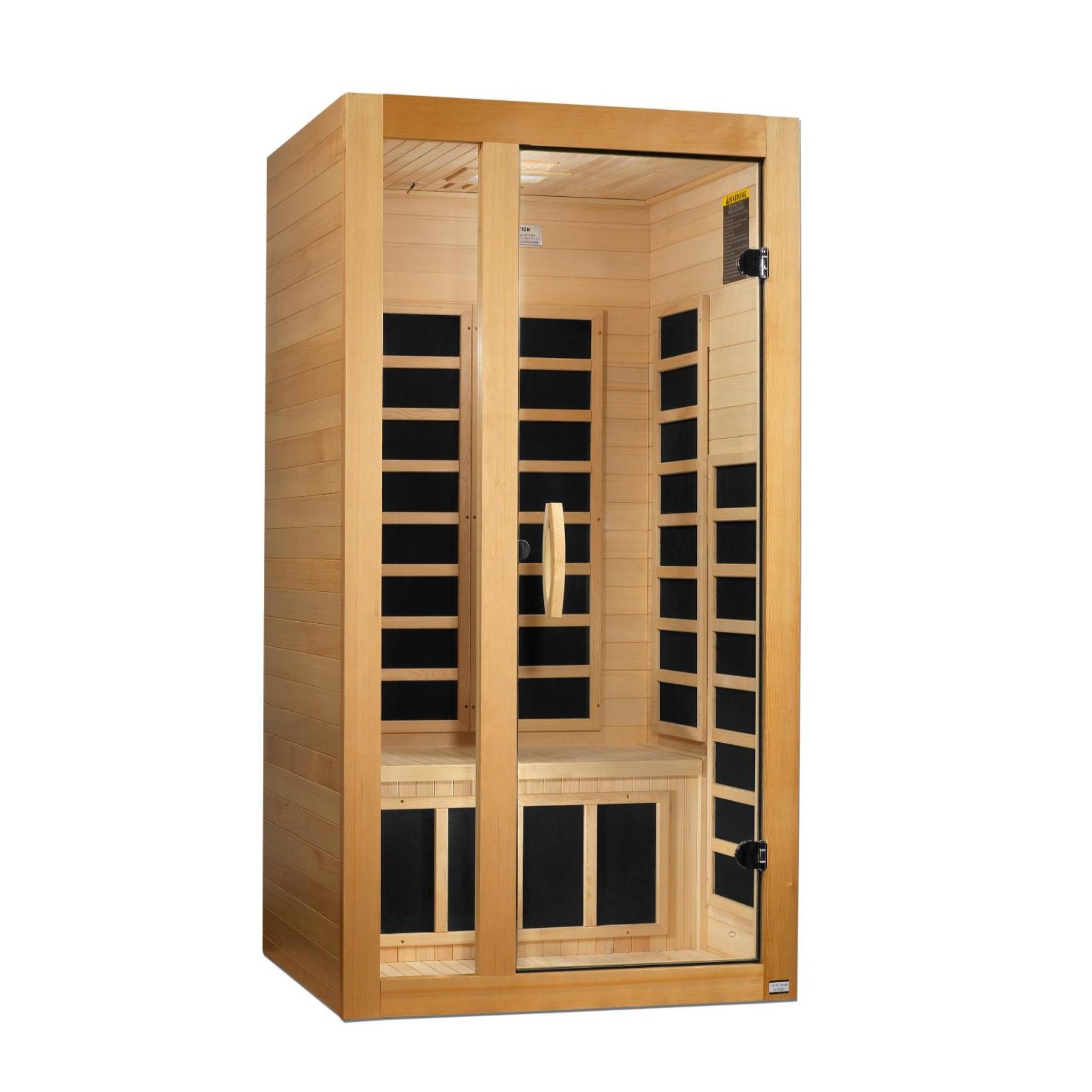 Dynamic Gracia 1-2-person Low EMF FAR Infrared Sauna