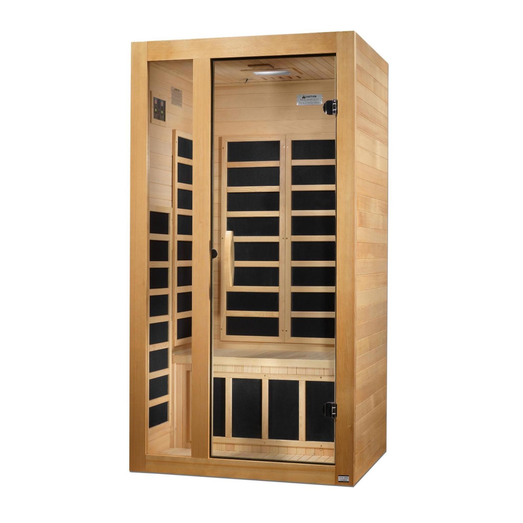 Dynamic Gracia 1-2-person Low EMF FAR Infrared Sauna