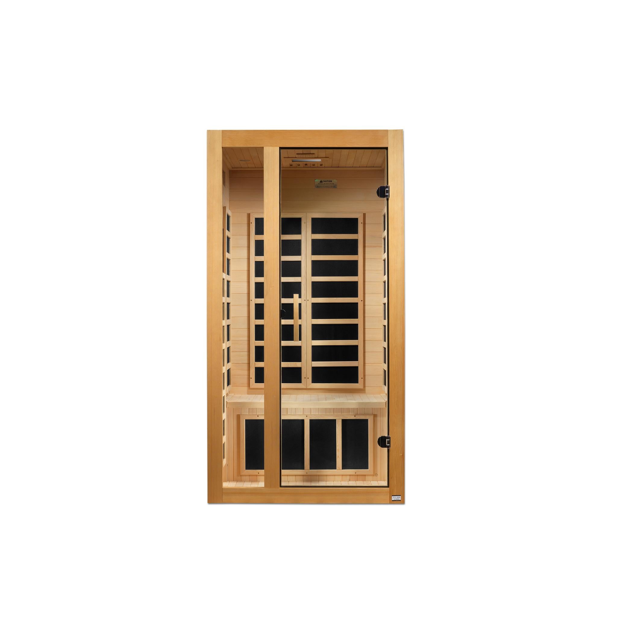 Dynamic Gracia 1-2-person Low EMF FAR Infrared Sauna