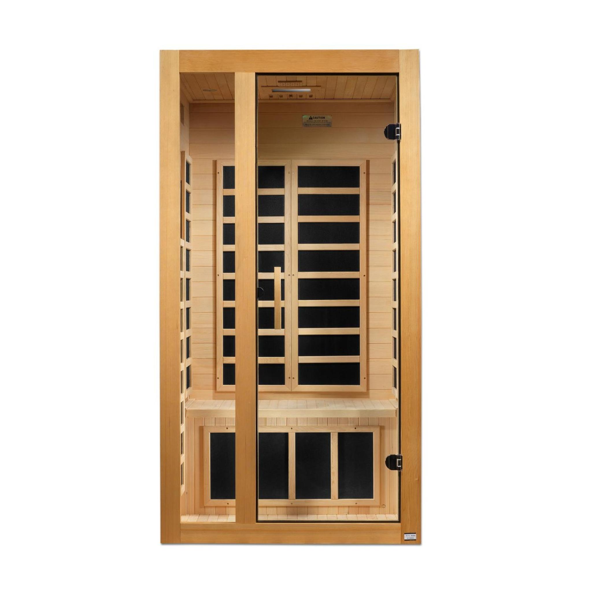 Dynamic Gracia 1-2-person Low EMF FAR Infrared Sauna