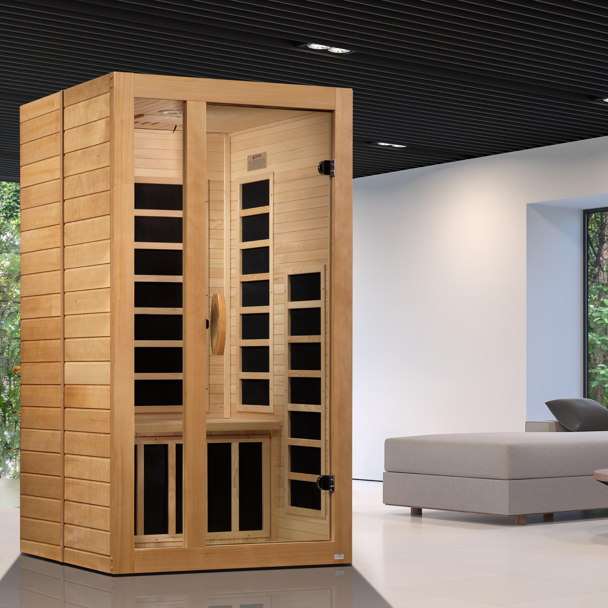 Dynamic Gracia Elite | 1-2-person | Infrared Sauna | Ultra Low EMF FAR | New 2026 Model