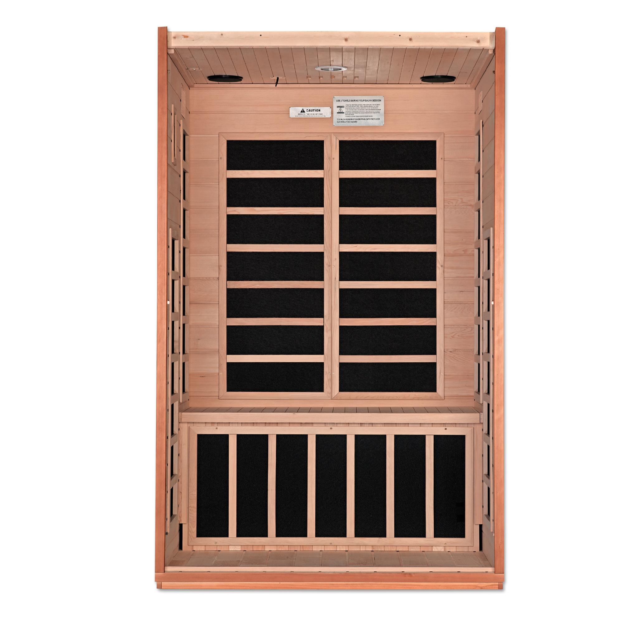 Dynamic Cordoba 2-person Low EMF FAR Infrared Sauna