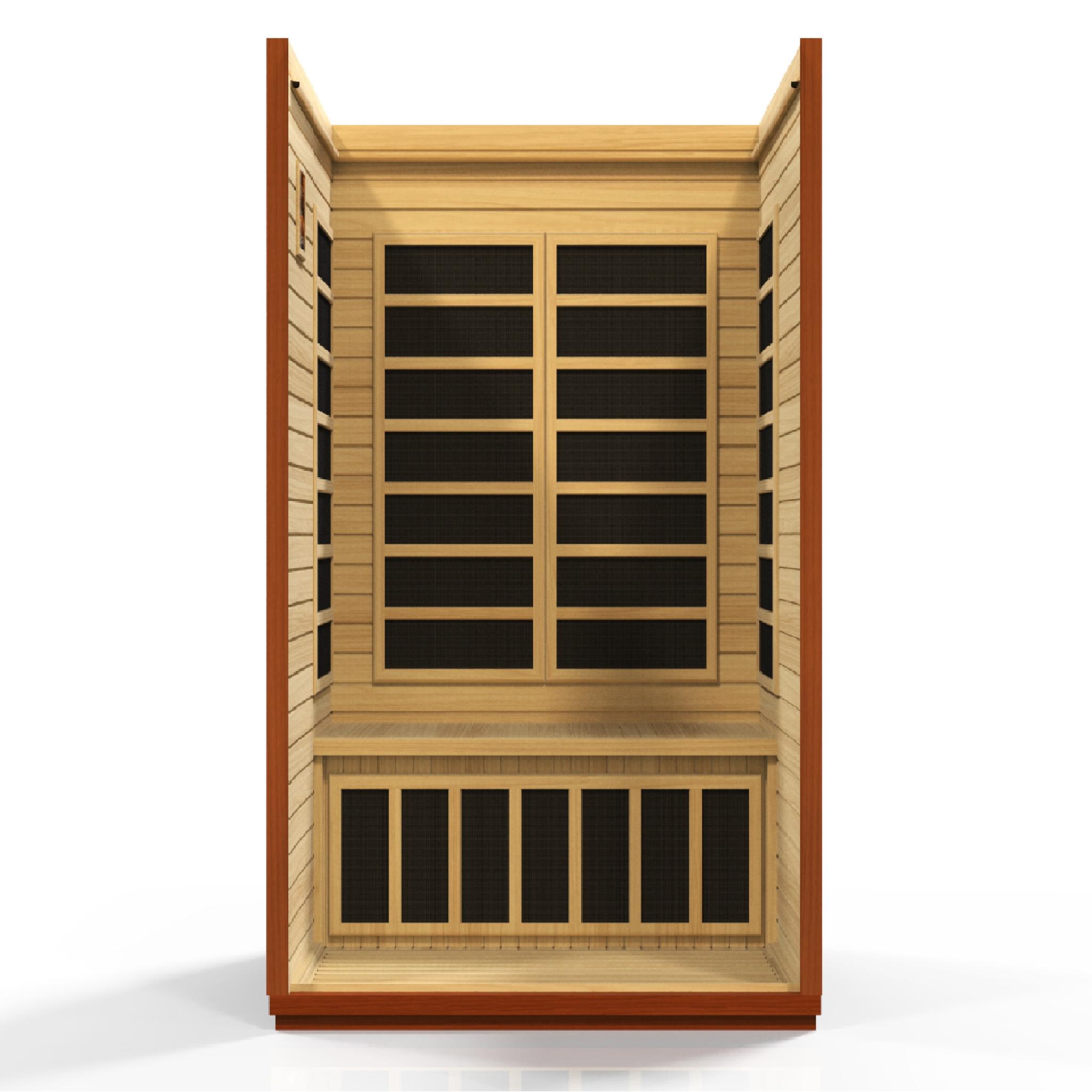 Dynamic San Marino 2-person Low EMF FAR Infrared Sauna