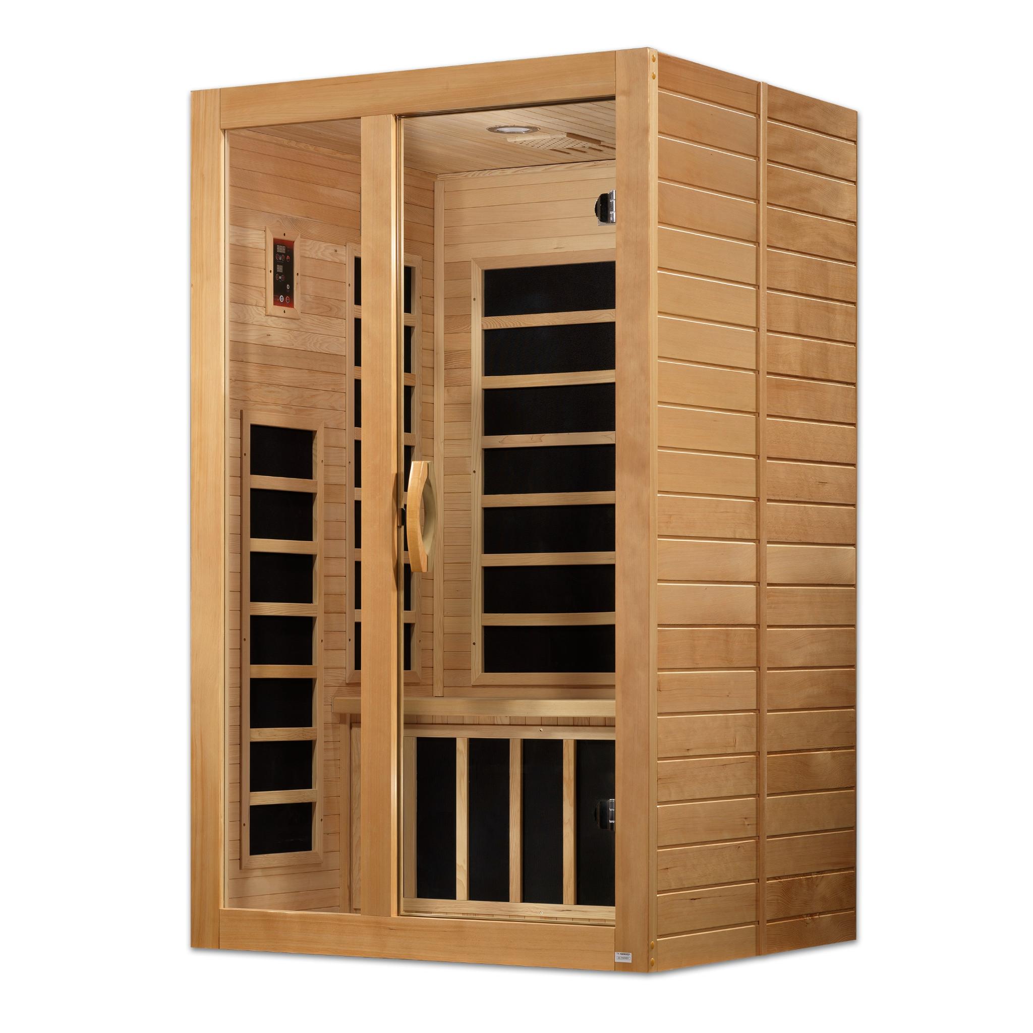 Dynamic Santiago 2-person Low EMF FAR Infrared Sauna