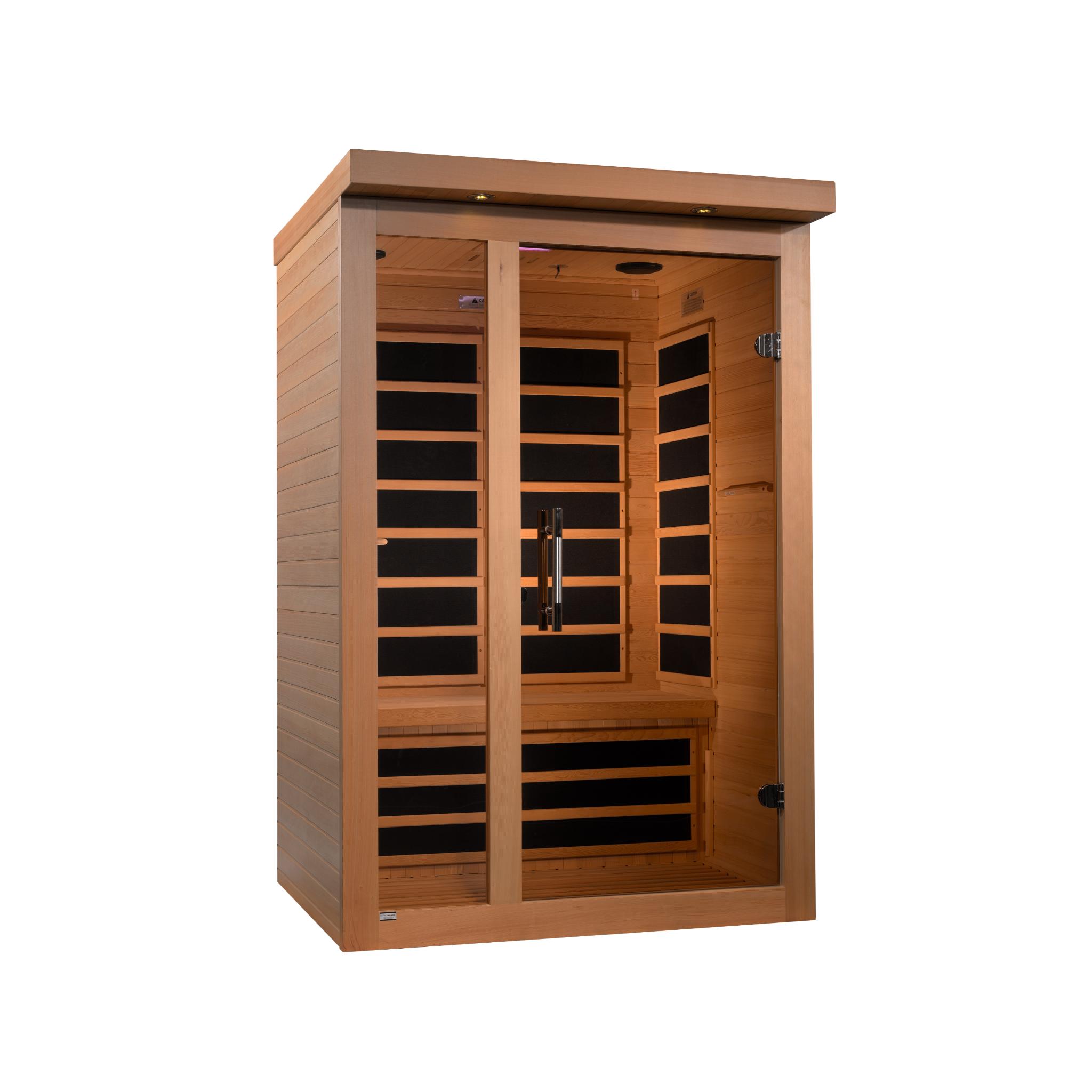 Dynamic Llumeneres 2-person Ultra Low EMF FAR Infrared Sauna