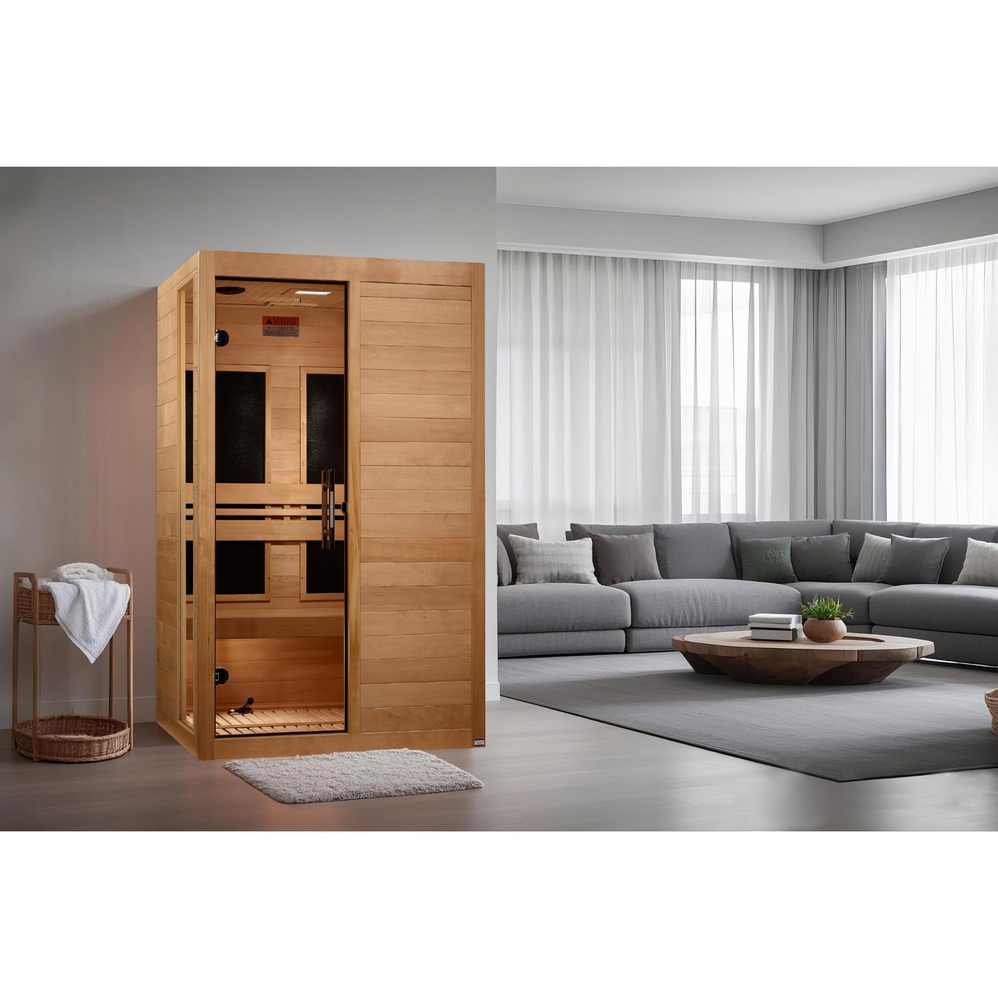 Dynamic Lucca Elite 2-person | Infrared Sauna | Ultra Low EMF FAR | New 2026 Model
