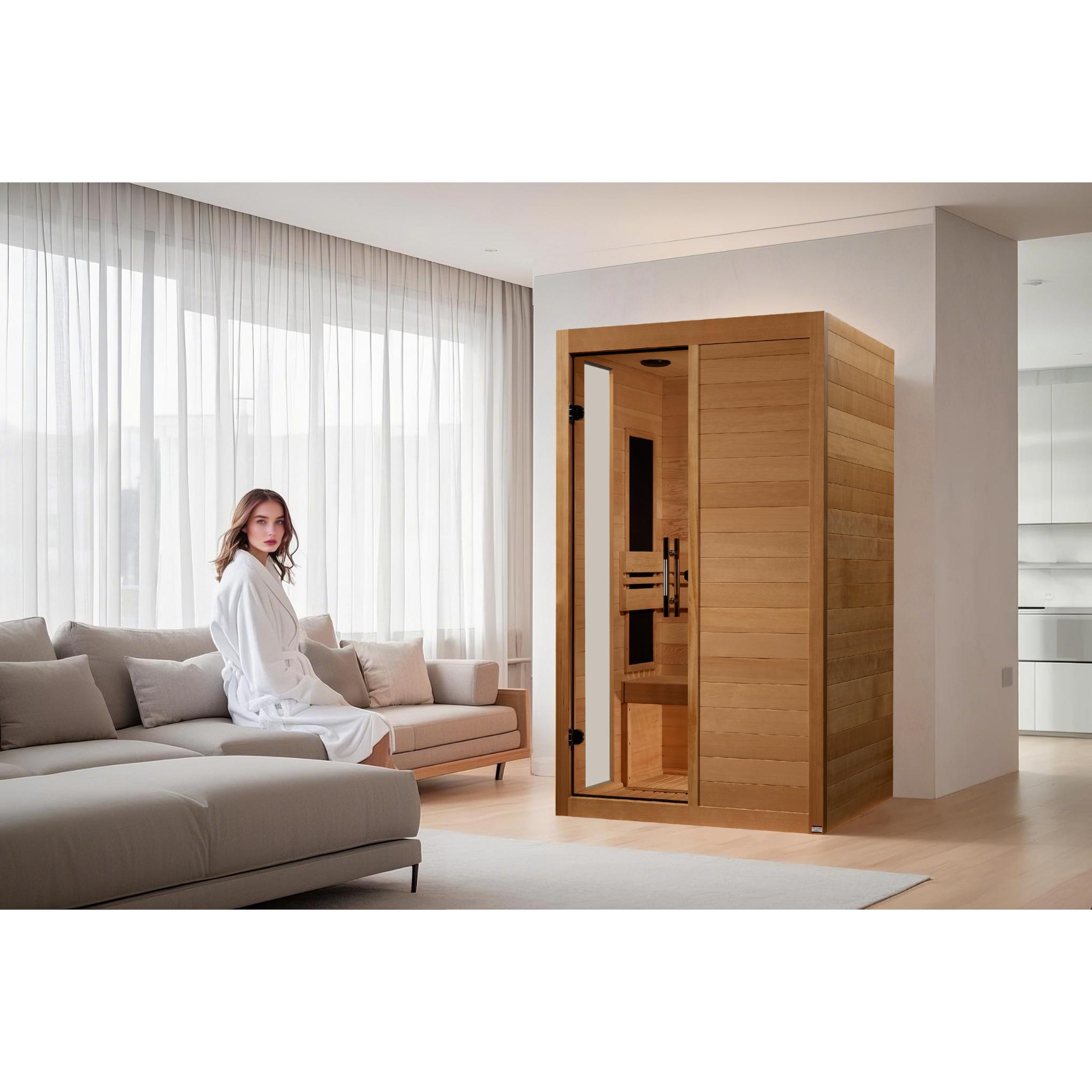 Dynamic Lucca 2-person | Infrared Sauna | Low EMF FAR | New 2026 Model