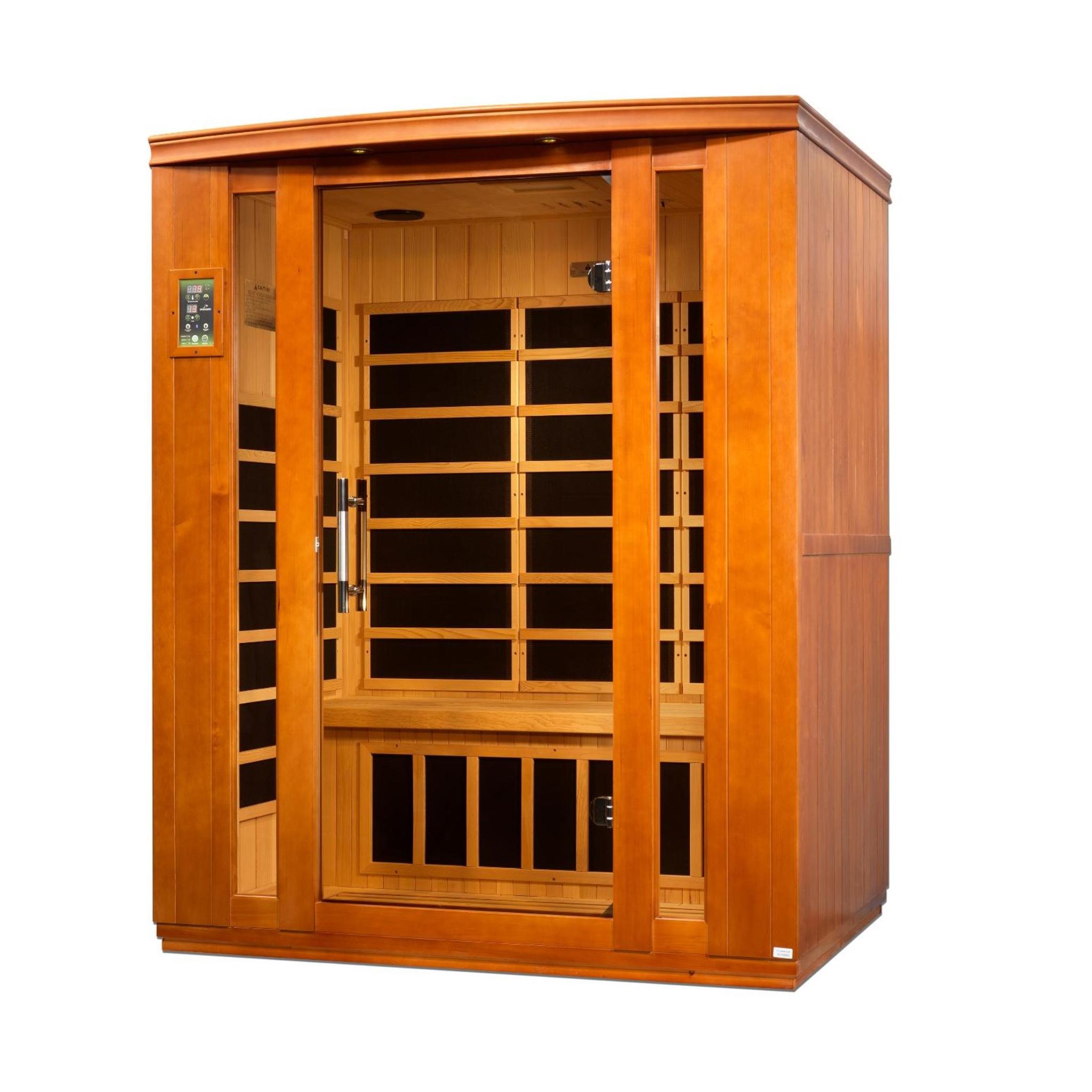 Dynamic Bellagio 3-person Low EMF FAR Infrared Sauna