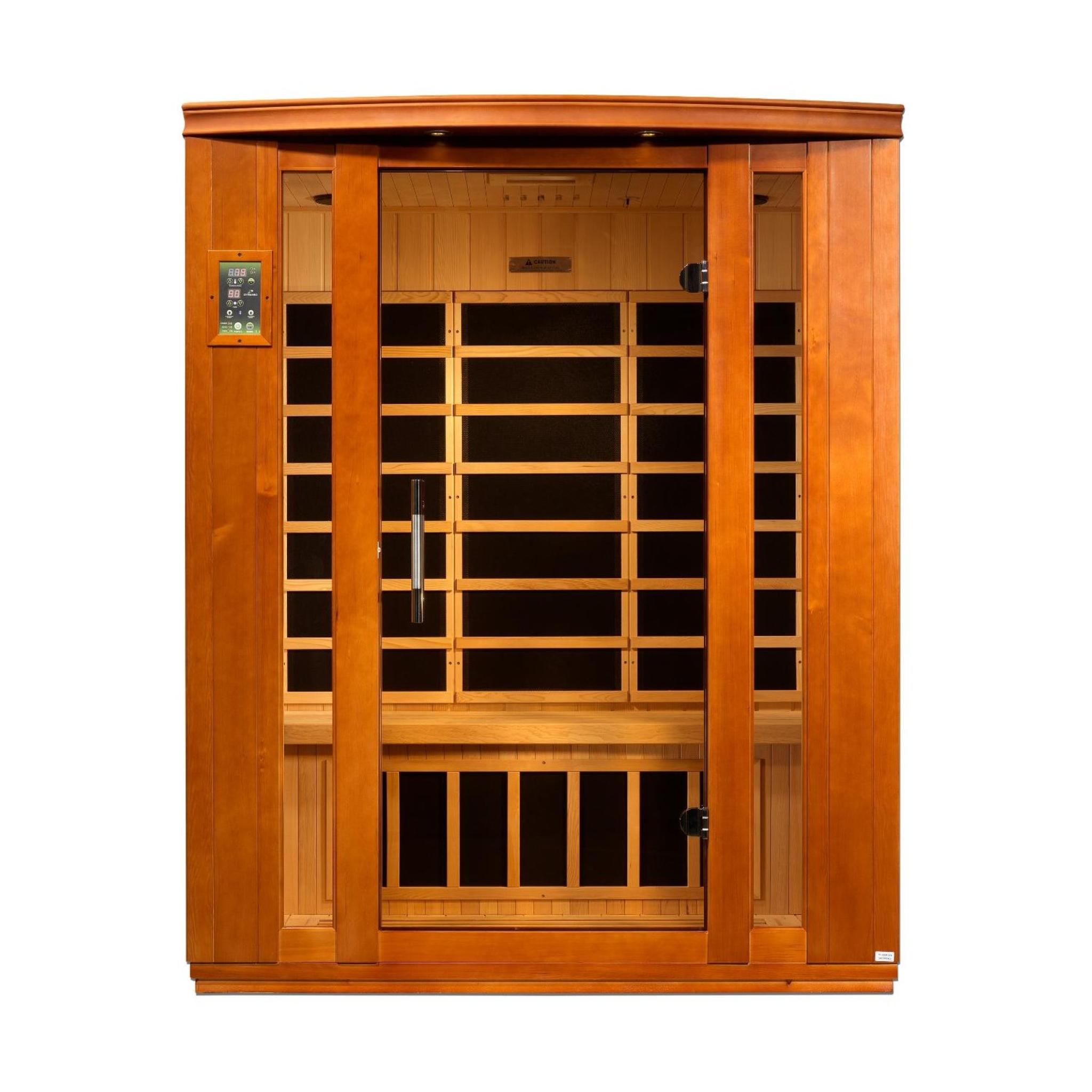 Dynamic Bellagio 3-person Low EMF FAR Infrared Sauna