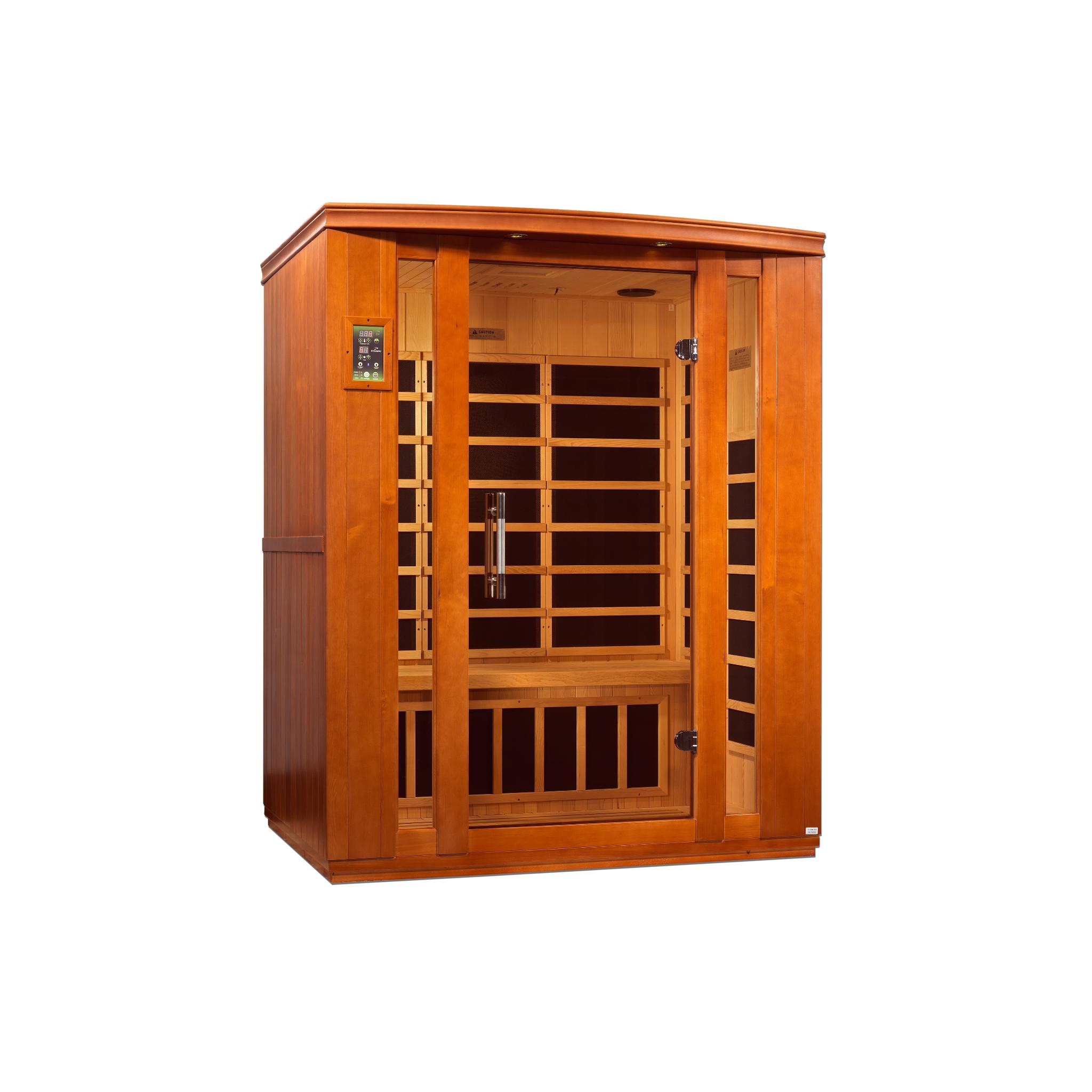 Dynamic Bellagio 3-person Low EMF FAR Infrared Sauna