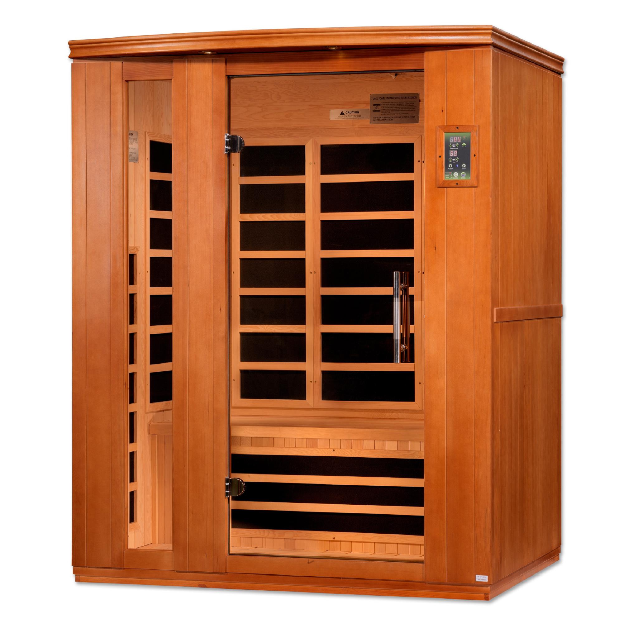 Dynamic Lugano Elite 3-person Ultra Low EMF FAR Infrared Sauna