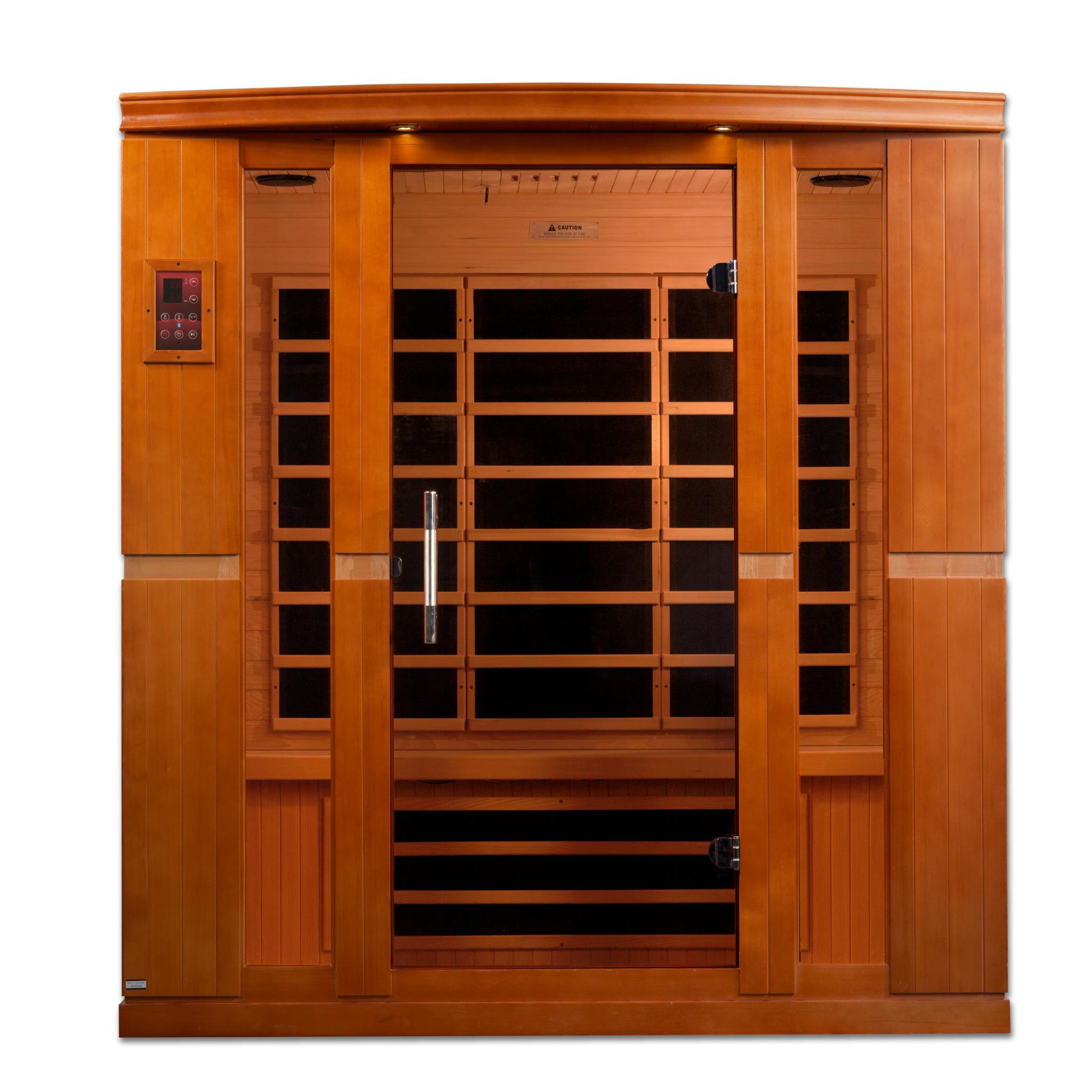 Dynamic Bergamo Elite 4-person | Infrared Sauna |  Ultra Low EMF FAR