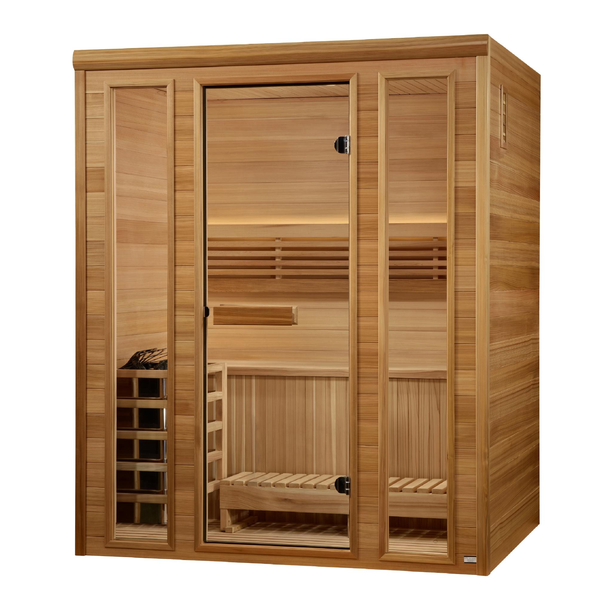 Golden Designs 2025 Andermatt Edition 3 Person Traditional Steam Sauna