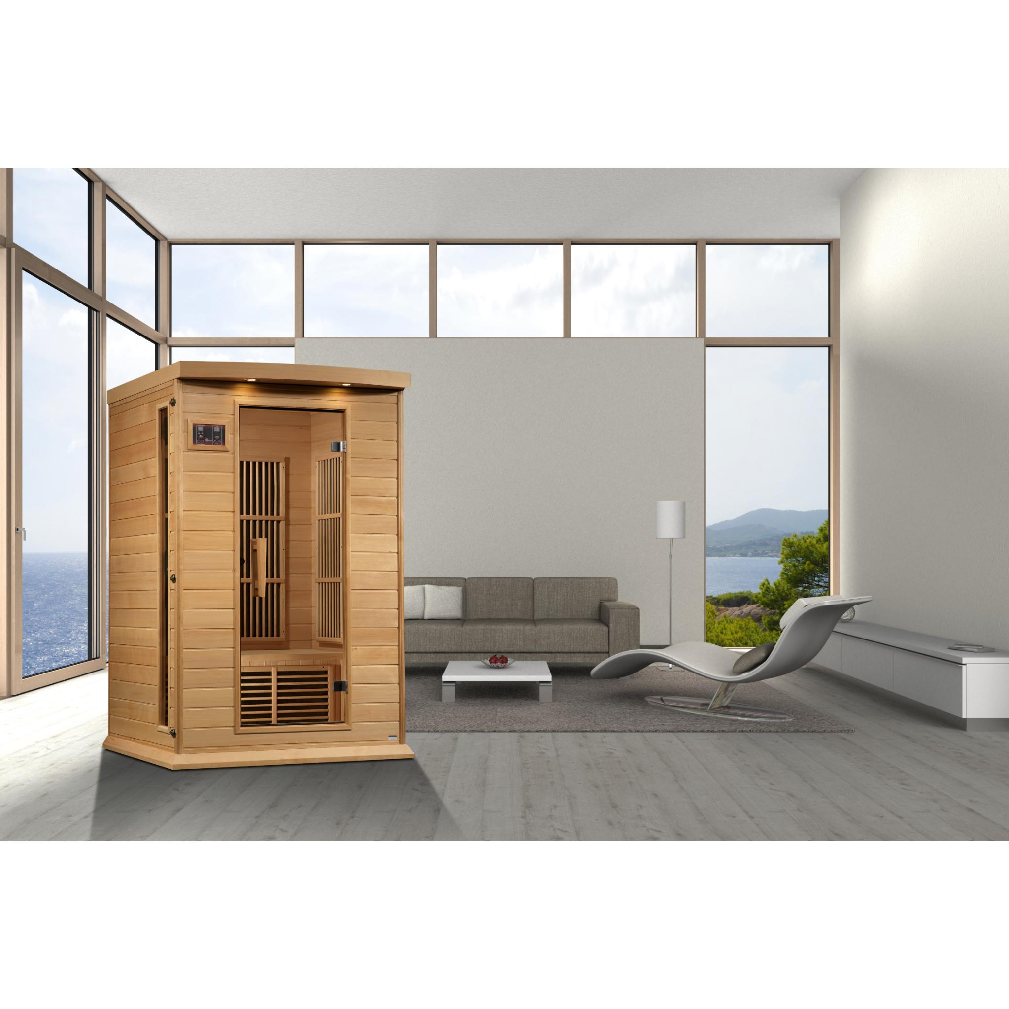 Maxxus 2-Person Low EMF FAR Infrared Sauna