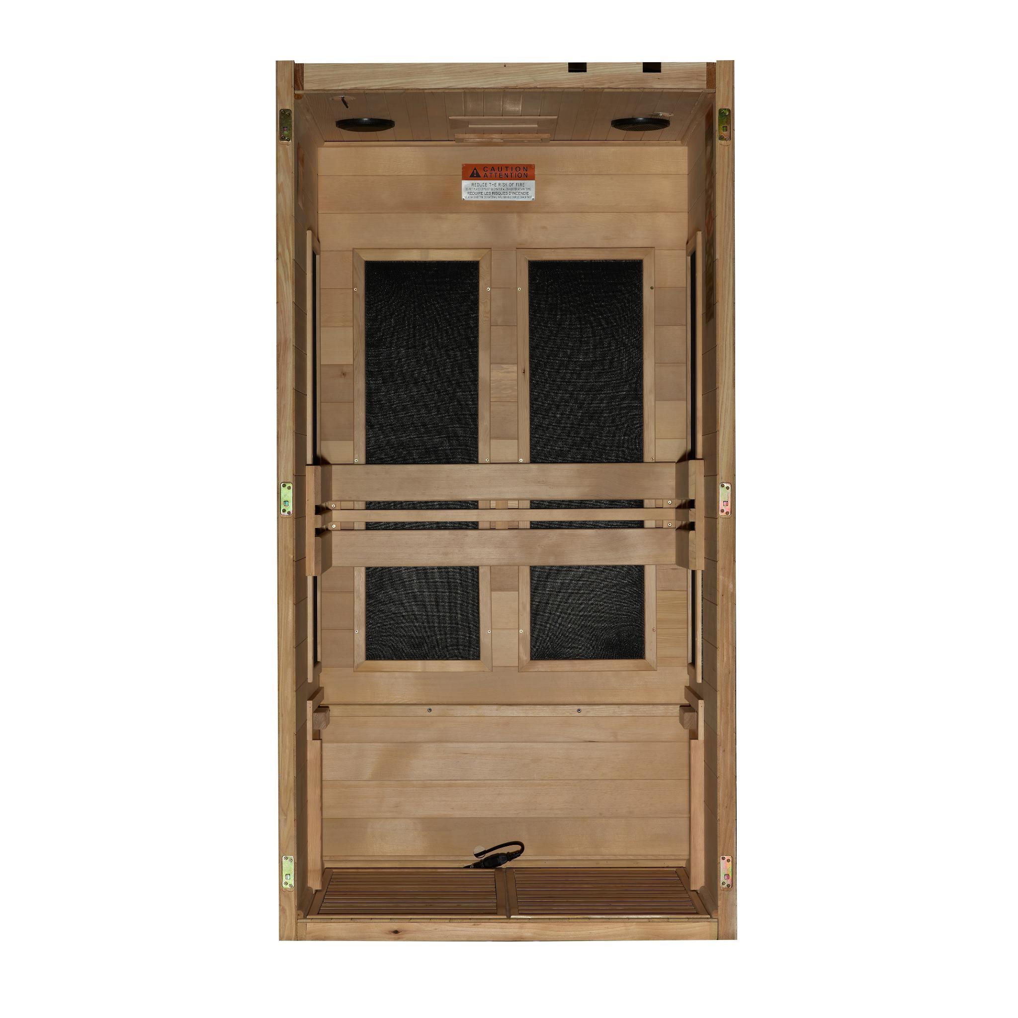 Maxxus S-Line Yoga | 1-Person | Infrared Sauna | Ultra Low EMF FAR