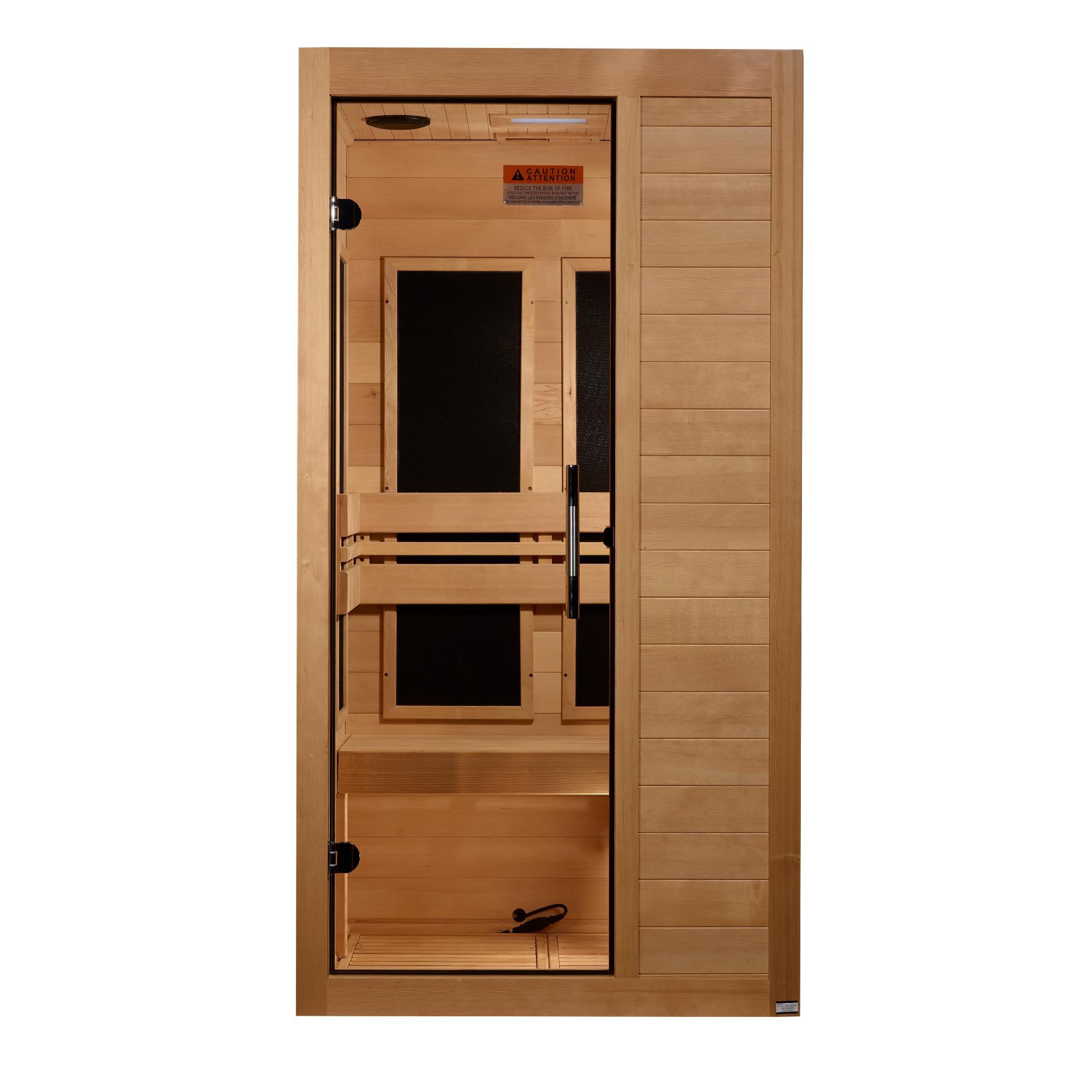 Maxxus S-Line Yoga | 1-Person | Infrared Sauna | Ultra Low EMF FAR