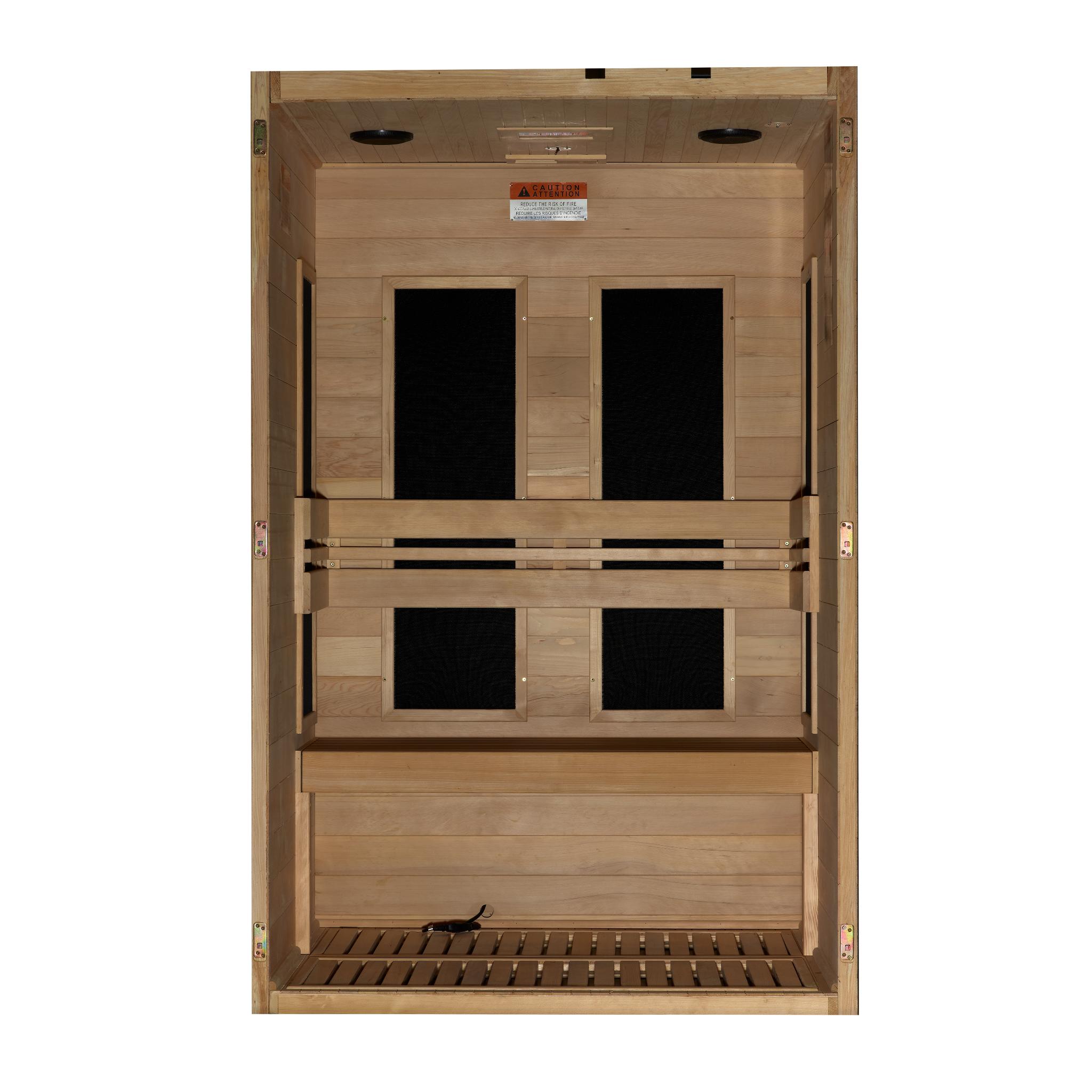 Maxxus S-Line Yoga | 2-Person | Infrared Sauna | Ultra Low EMF FAR