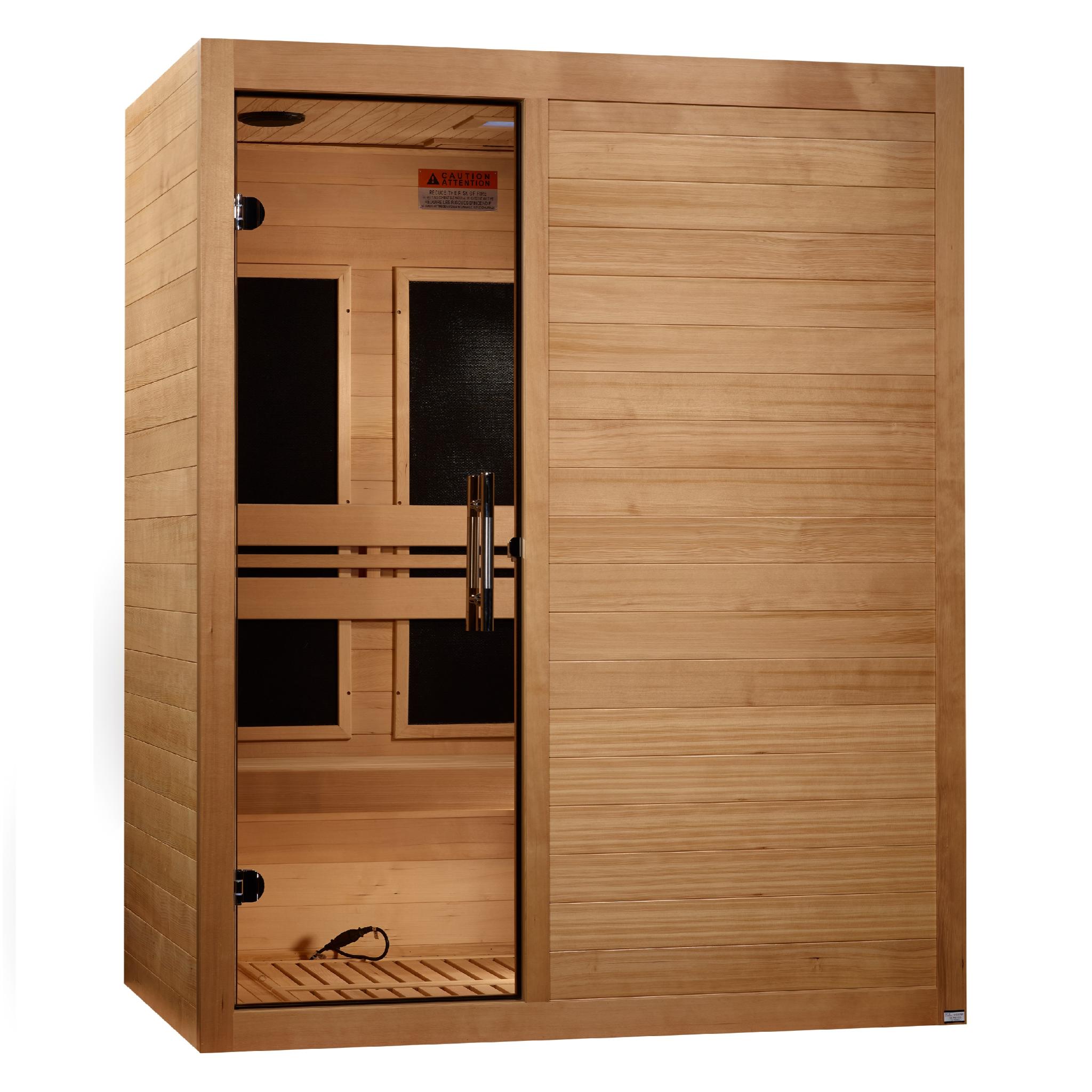 Maxxus S-Line Yoga | 3-Person | Infrared Sauna | Ultra Low EMF FAR