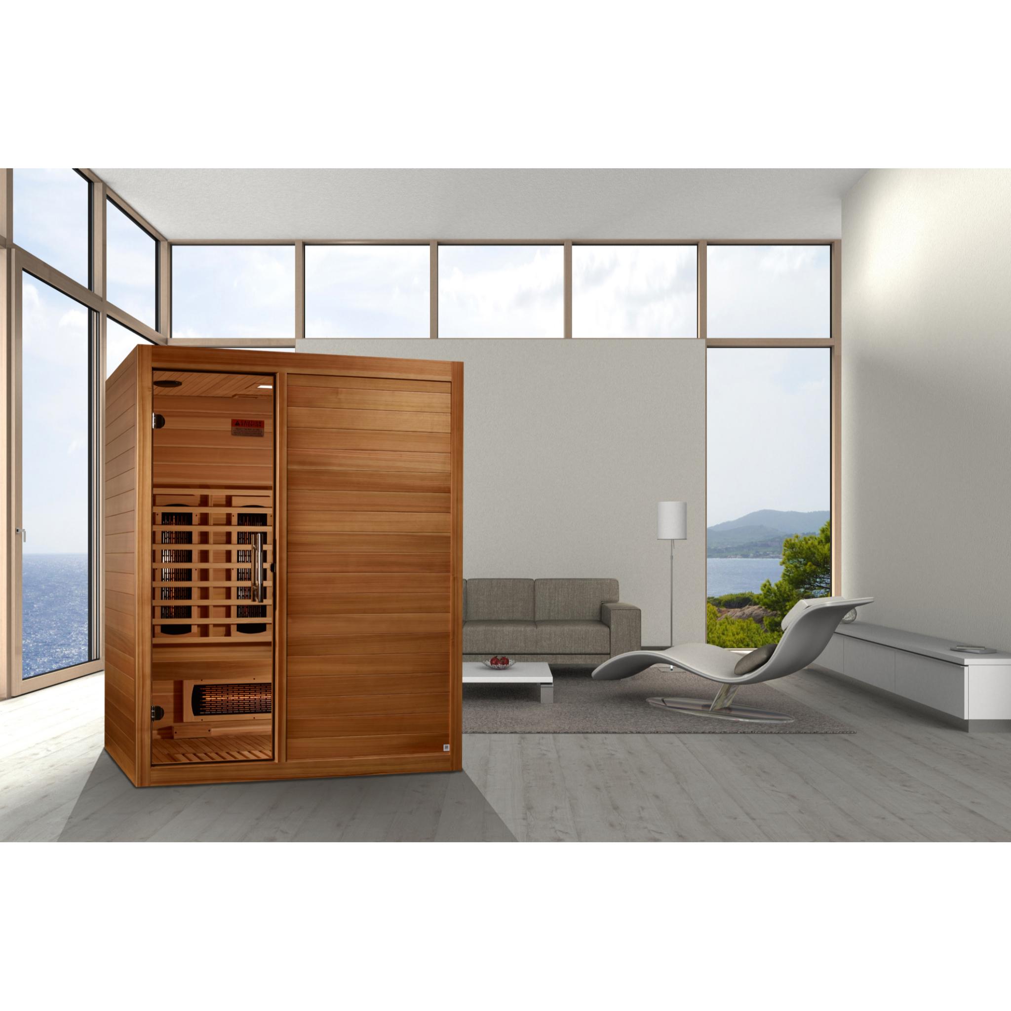 Maxxus S-Line Yoga | 3-Person | Infrared Sauna | Full Spectrum Near Zero EMF FAR